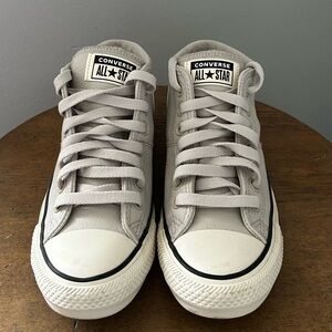 Converse All Star Gray High-Top Sneakers
